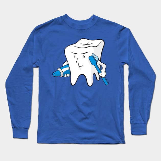 Tooth Protected Long Sleeve T-Shirt by sifis